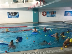 Yaz okulu yüzme etkinliklerimiz.