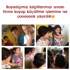 Yaz okulunda eğlenceli derslerimiz tüm hızıyla devam ediyor.