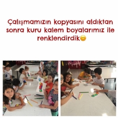 Yaz okulunda eğlenceli derslerimiz tüm hızıyla devam ediyor.