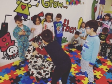 Anasınıfı öğrencilerimiz pijama partisi etkinliği yaptı.