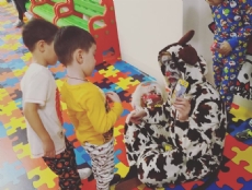 Anasınıfı öğrencilerimiz pijama partisi etkinliği yaptı.