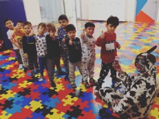 Anasınıfı öğrencilerimiz pijama partisi etkinliği yaptı.
