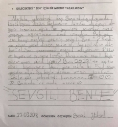 GELECEK HAKKINDA DÜŞÜNELİM, KONUŞALIM!
