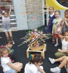 Eğlenceli Oyunlar ile Yaz Okulumuz Devam Ediyor