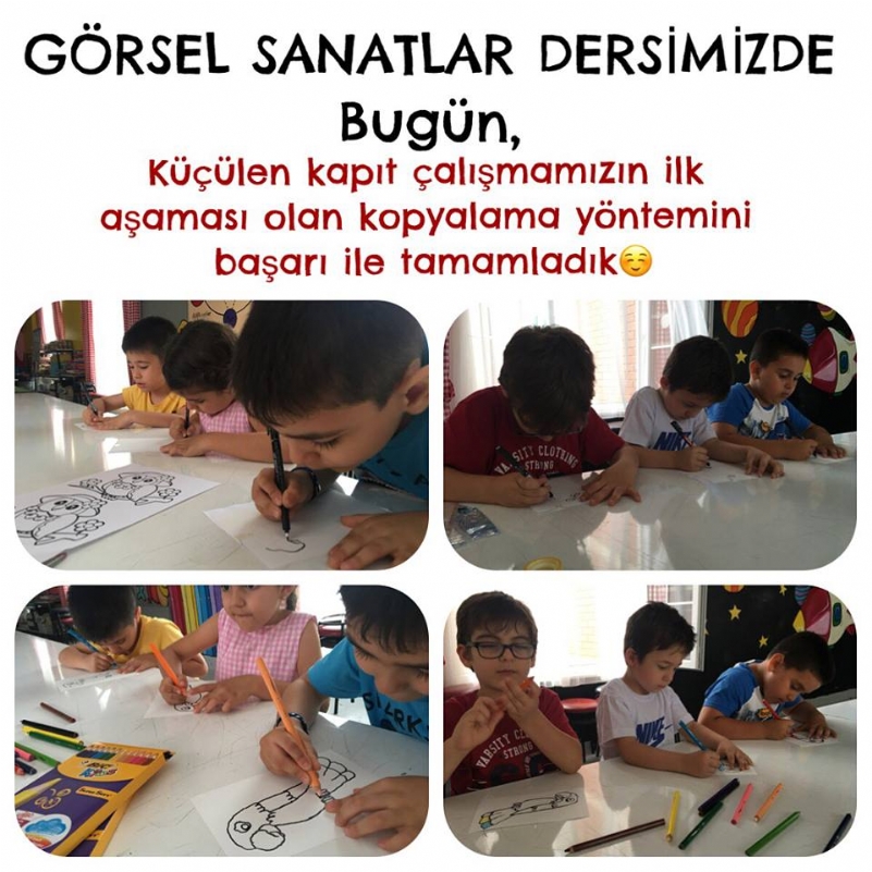 Yaz okulunda eğlenceli derslerimiz tüm hızıyla devam ediyor.