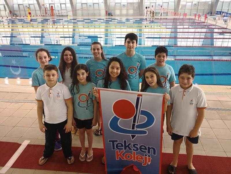 TEKSEN'İN YÜZME ŞAMPİYONLARI
