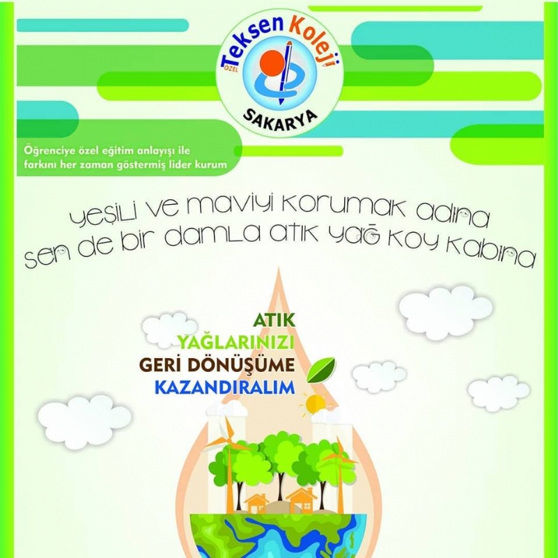 ATIK YAĞLARINIZI GERİ DÖNÜŞÜME KAZANDIRALIM